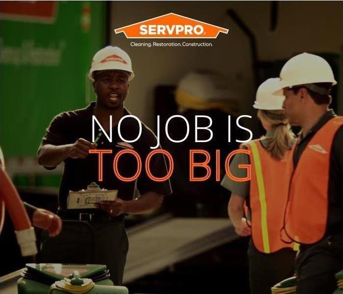 SERVPRO® Team Hamann cleaning a commercial property.